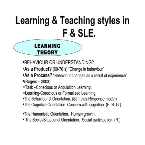 Learner Profile | PPTX