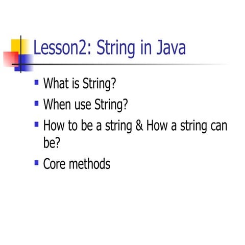 Training Java - Lesson3