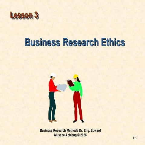 Importance of ethics in research | PPTX