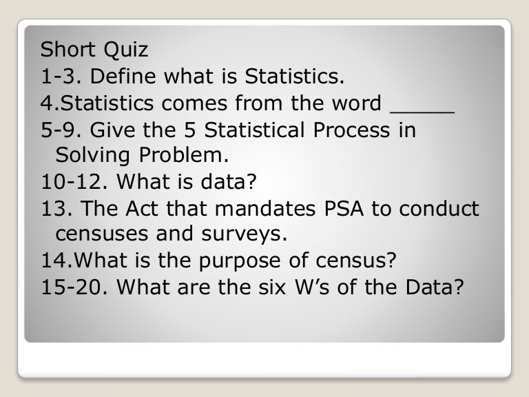 Lesson 3 basic terms in statistics