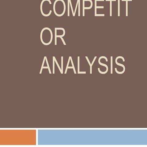 Lesson 3 - Competitor Analysis and PESTLE Analysis.pptx