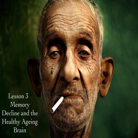 Lesson 3  memory decline and the healthy aging brain 2015