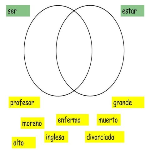 Lesson 3. more ser and estar