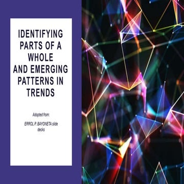 Lesson 3-Parts of a whole and emerging patterns.pptx