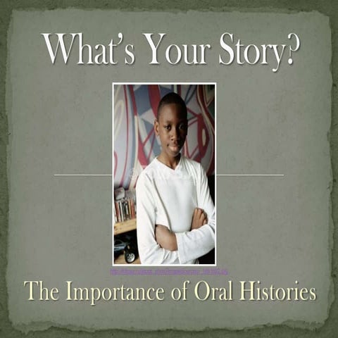 Lesson 3   what’s your story -  student version ppt