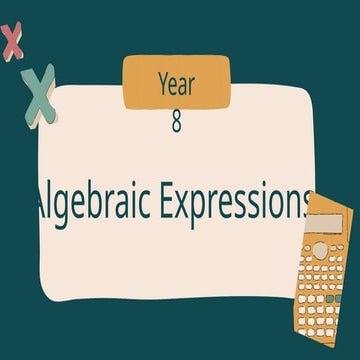 First Quarter LESSON 3 ALGEBRAIC EXPRESSIONS.pptx