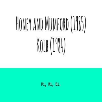 Lesson 3 honey and mumford