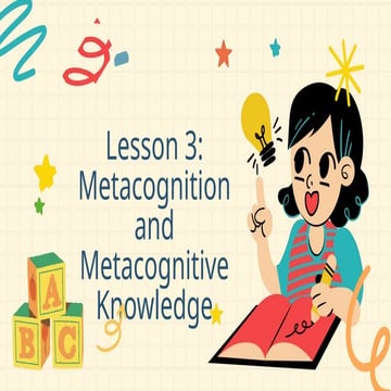Understanding Metacognition: Enhancing Learning Through Self-Awareness ...