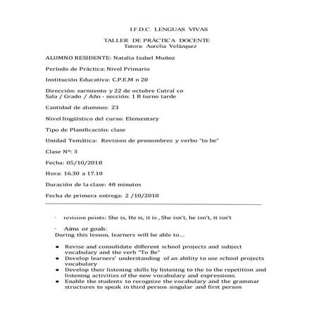 Lesson  3  primary level  passed