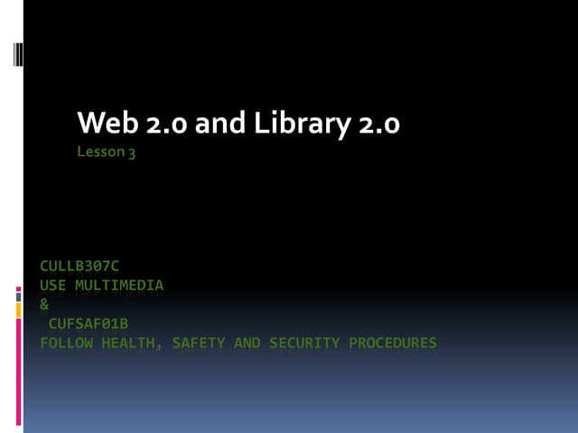 Lesson3 web2.0
