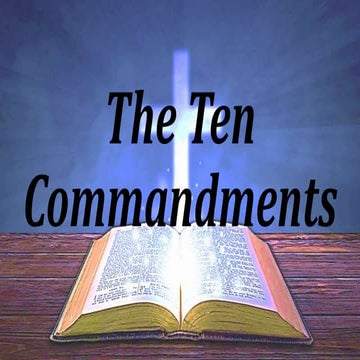  Ten Commandments
