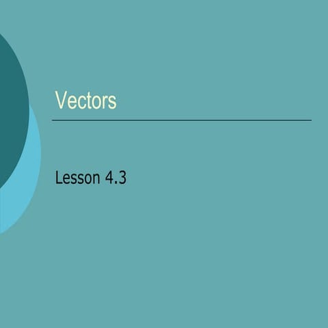 Lesson4.3Vectors.ppt