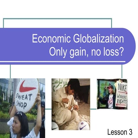 Lesson 4 - Allegations against Nike