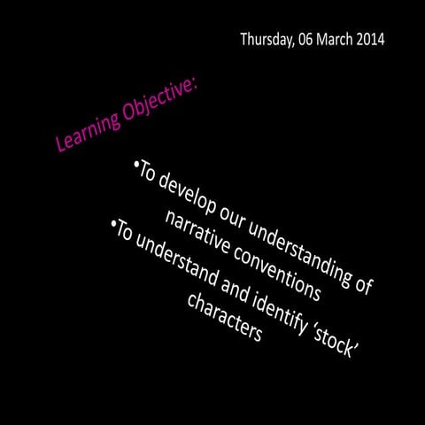 GCSE Media Action Adventure Lesson 4 - NICS