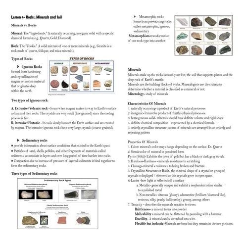 Soil and mineral resources | PPTX