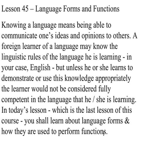 ENG101- English Comprehension- Lecture 45