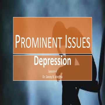Lesson 4a   depression