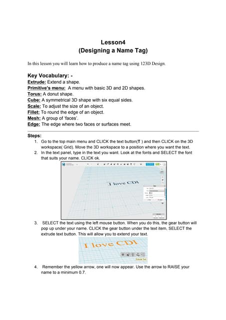 Lesson4 designinganametag