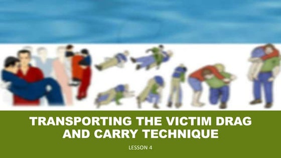 Victim Evacuation Techniques Ppt