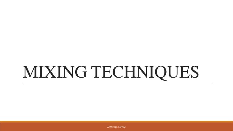 Types Of Mixing Techniques _ Important Mixing Techniques For Baking – BDZLU