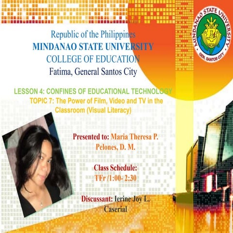 The Power of Film, Video and TV in the Classroom (Visual Literacy)