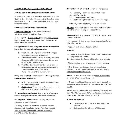 Lesson 5 | PDF