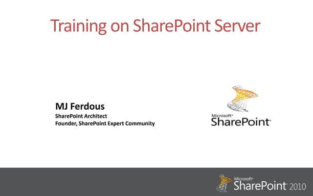 SharePoint Development(Lesson 5)
