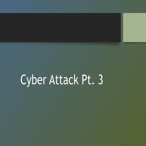 Lesson 5 - Cyber attack Pt 3 - Matsuhashi.pptx