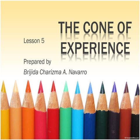 Lesson5 coneofexperience