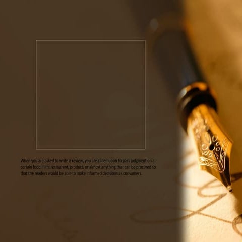 EAPP_Lesson5 examining Restaurant Review