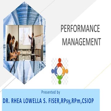 Lesson 6 Performance Management | PPTX