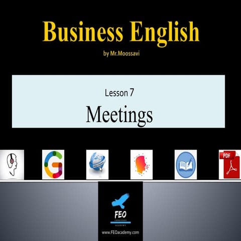 Business English Lesson7