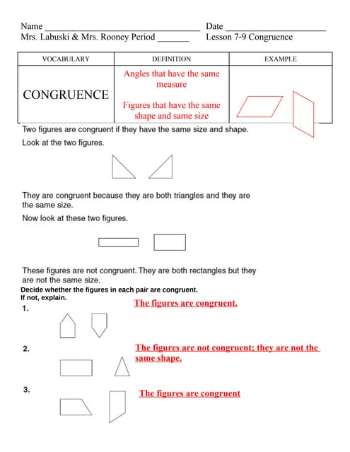 Lesson 7 9 congruence