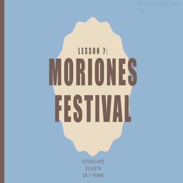Moriones Festival