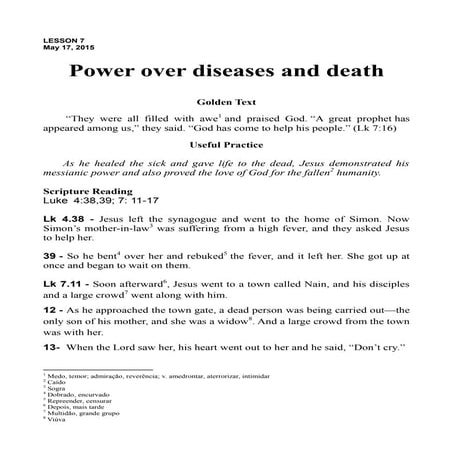 Lesson 7, may 17, 2015