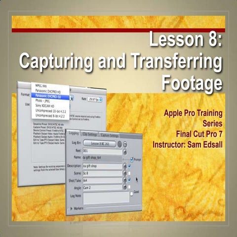 Final Cut Pro 7 Certification Lesson 8