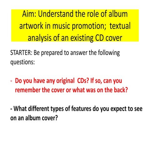 Album Cover Outline Template Introduction 1. Attent.docx
