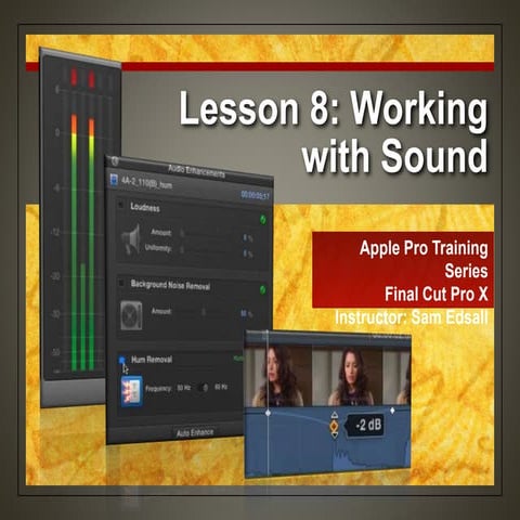 Final Cut Pro X Lesson 8