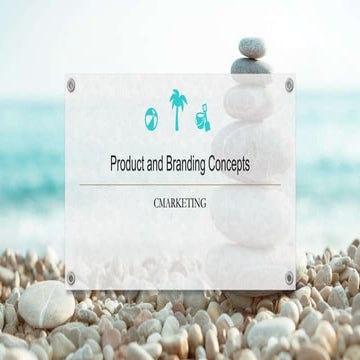 CMARKETING - Product and Branding Concepts
