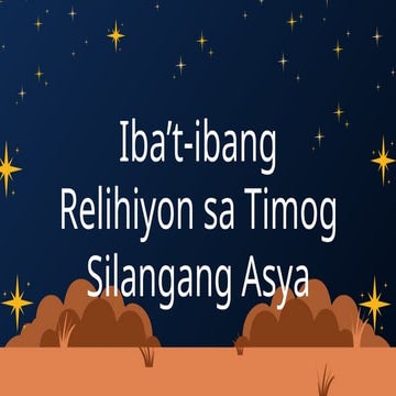 Lesson 9. Iba’t-ibang Relihiyon sa Timog Silangang Asya.pptx