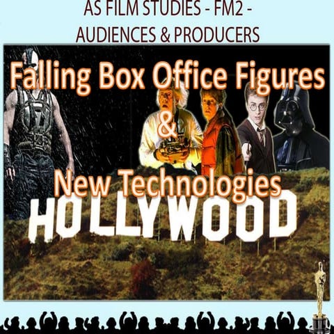 New Technologies & Falling Box Office Figures