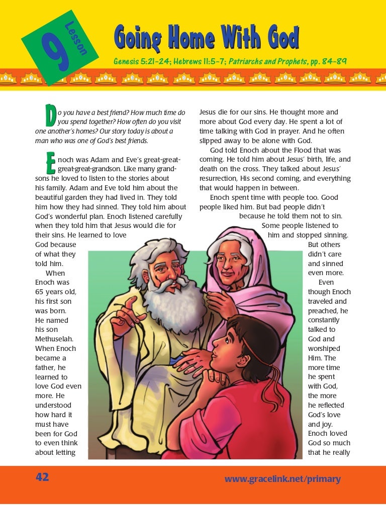 Lesson 9 | Primary | Sabbath School | Second Quarter 2015