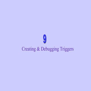 Oracle Forms: create debug triggers