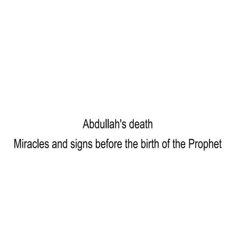 Lesson five   miracles