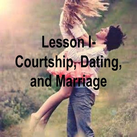 kto12 courtship, dating, and marriage