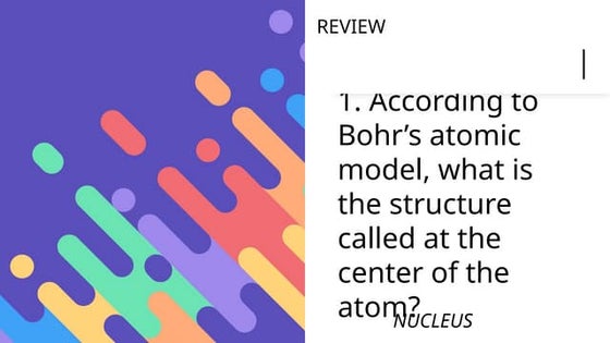 Atomic Structure- Lesson for Grade 7 students | PPT