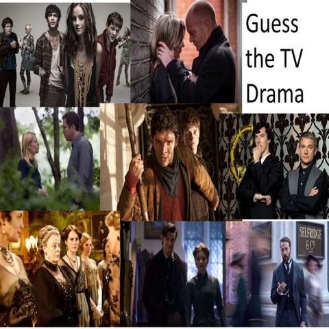 Lesson one intro to tv drama and representation