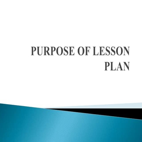 Lesson plan