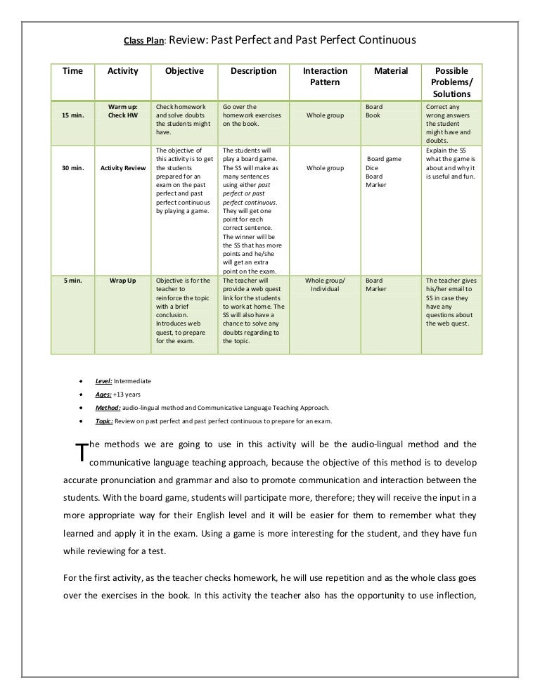 Lesson Plan