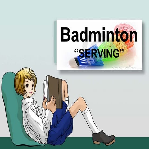 Badminton Serve
